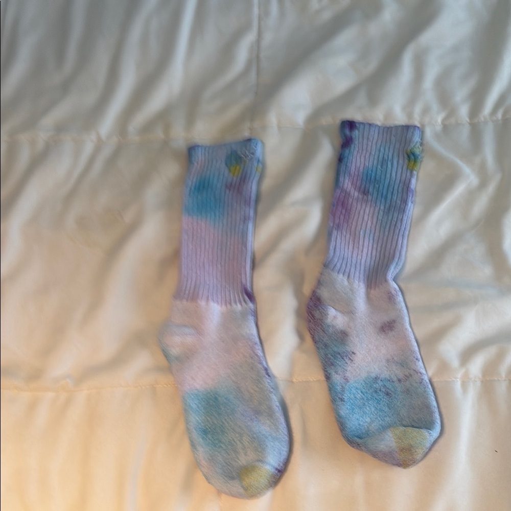 Colorful Tie-Dye Socks
